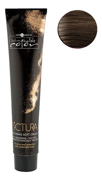

Стойкая крем-краска для волос Pictura Coloring Soft Cream 100мл: 6.13 Темно-русый ледяной, Стойкая крем-краска для волос Pictura Coloring Soft Cream 100мл