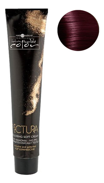 

Стойкая крем-краска для волос Pictura Coloring Soft Cream 100мл: 6.66 Темно-русый интенсивный красный Cover, Стойкая крем-краска для волос Pictura Coloring Soft Cream 100мл