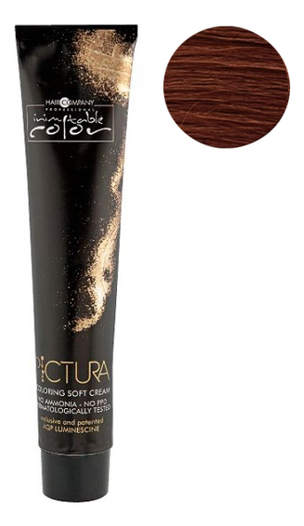 

Стойкая крем-краска для волос Pictura Coloring Soft Cream 100мл: 7.44 Русый медный интенсивный, Стойкая крем-краска для волос Pictura Coloring Soft Cream 100мл