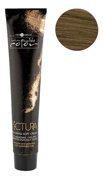 

Стойкая крем-краска для волос Pictura Coloring Soft Cream 100мл: 8 Светло-русый, Стойкая крем-краска для волос Pictura Coloring Soft Cream 100мл