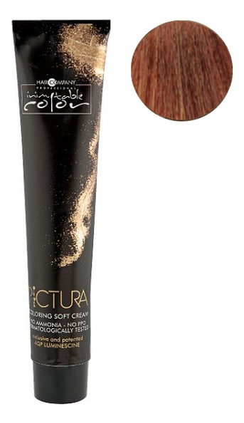 

Стойкая крем-краска для волос Pictura Coloring Soft Cream 100мл: 8.41 Светло-русый медный матовый, Стойкая крем-краска для волос Pictura Coloring Soft Cream 100мл