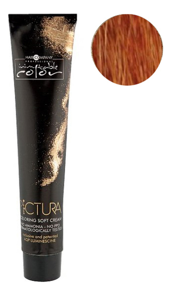 

Стойкая крем-краска для волос Pictura Coloring Soft Cream 100мл: 9.43 Экстра светло-русый медно-золотистый, Стойкая крем-краска для волос Pictura Coloring Soft Cream 100мл