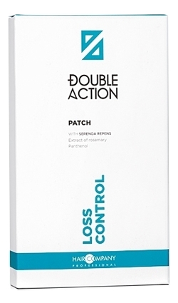 Водонепроницаемый патч против выпадения волос Double Action Loss Control Patch 30шт комплекс против выпадения волос double action no loss revitalising complex 50мл