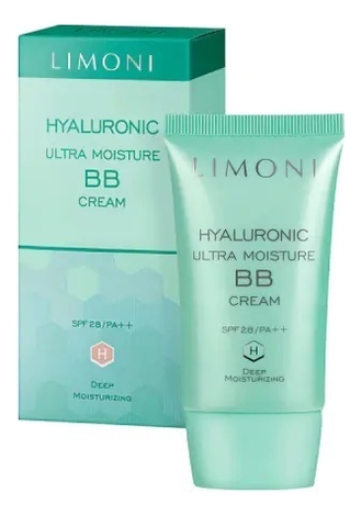 Ультраувлажняющий BB крем для лица с гиалуроновой кислотой Hyaluronic Ultra Moisture Cream SPF28 PA++: Крем 50мл