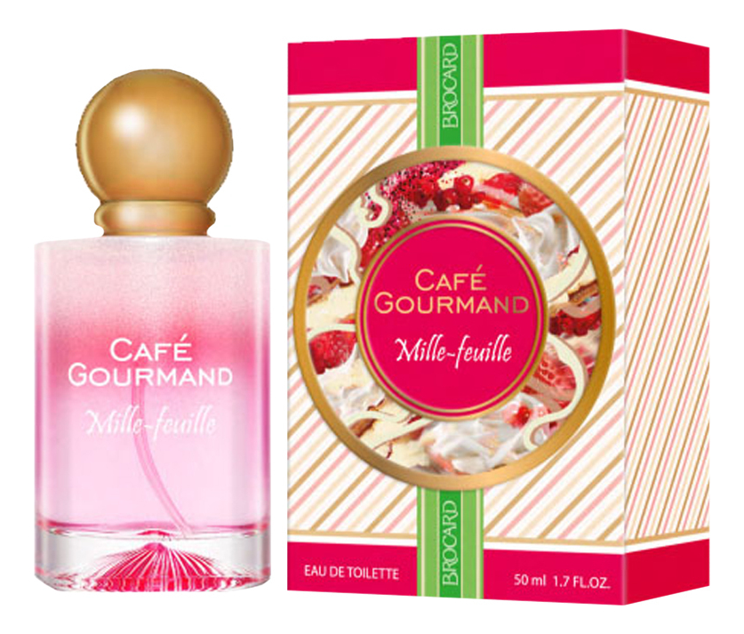Cafe Gourmand Mille - Feuille: туалетная вода 50мл женская парфюмерия brocard кафе гурмэ мильфей cafe gourmand mille feuille
