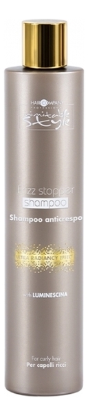 Разглаживающий шампунь для волос Inimitable Style Frizz Stopper Shampoo: Шампунь 250мл