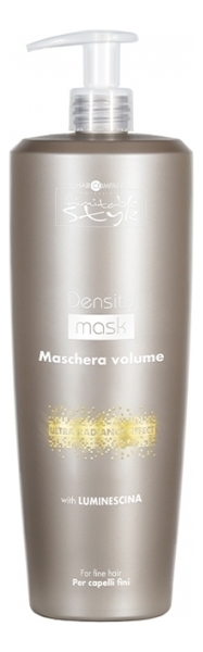 

Маска для придания объема волосам Inimitable Style Density Mask: Маска 1000мл, Маска для придания объема волосам Inimitable Style Density Mask