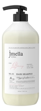 Jmella Парфюмерный шампунь для волос Favorite Blooming Peony Shampoo No1 (мандарин, розовый пион, белый мускус)