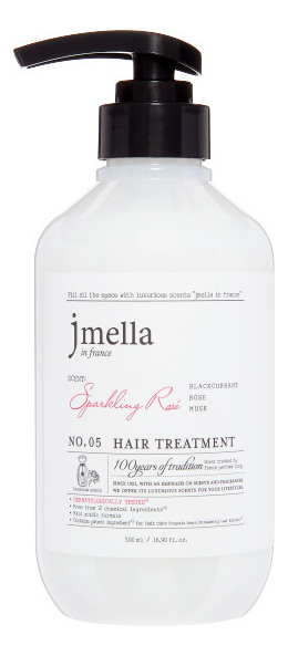 

Парфюмерная маска для волос Favorite Sparkling Rose Treatment No5 500мл (черная смородина, роза, мускус)