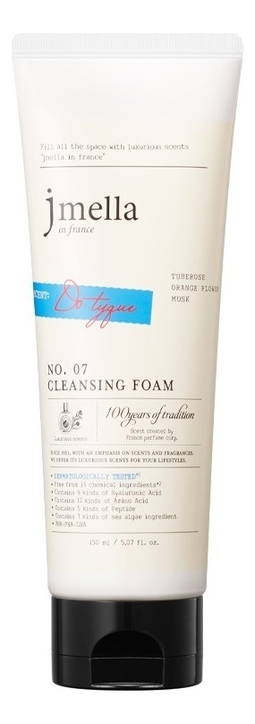 

Парфюмерная пенка для умывания Signature Do Tyque Foam No7 150мл (тубероза, апельсиновый цветок, мускус)