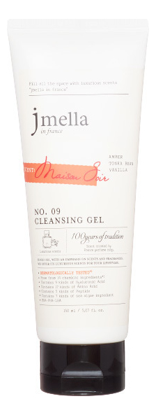 

Парфюмерная пенка-гель для умывания Signature Maison Soir Gel No9 150мл (амбра, бобы Тонка, ваниль)