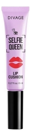 Divage жидкая губная помада с кушоном selfie queen lip cushion 8мл в ...