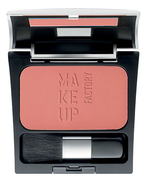 

Румяна компактные шелковистые Blusher 6г: 19 Peach Smile, Румяна компактные шелковистые Blusher 6г