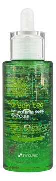 Ночная сыворотка для лица с экстрактом зеленого чая Green Tea Natural Time Sleep Ampoule 60мл