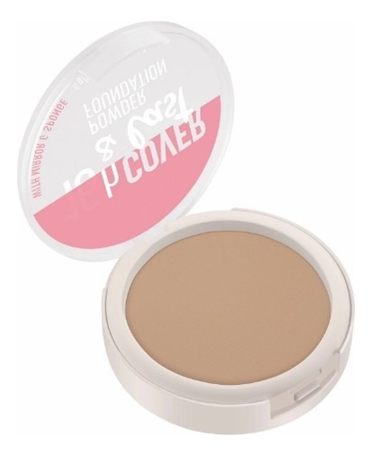 

Пудровая тональная основа 16h Cover & Last Powder Foundation 8г: No 11, Пудровая тональная основа 16h Cover & Last Powder Foundation 8г