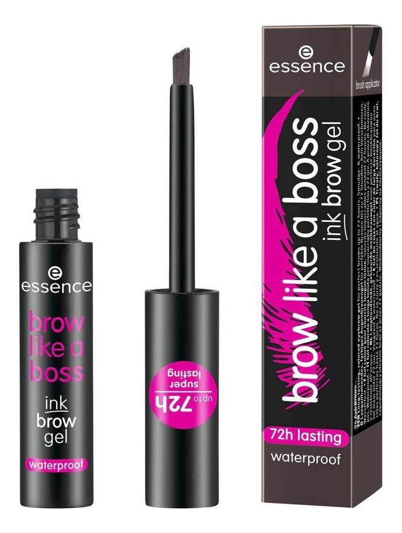 

Гель для бровей водостойкий Brow Like A Boss Ink Gel 4мл: 04 Ash Brown, Гель для бровей водостойкий Brow Like A Boss Ink Gel 4мл