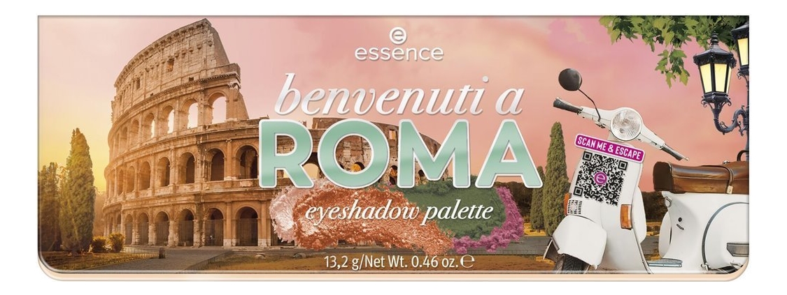 Палетка теней для век Benvenuti A Roma Eyeshadow Palette 13,2г цена и фото