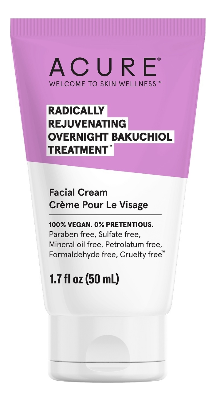 

Ночной крем для лица Radically Rejuvenating Overnight Bakuchiol Treatment 50мл
