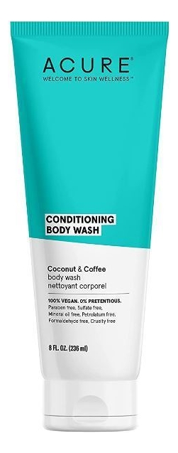 Восстанавливающий гель для душа с маслом кофейных зерен Conditioning Body Wash 236мл успокаивающий гель для душа с маслом семян камелии seriously soothing body wash 236мл