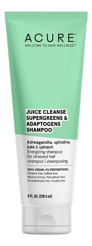 

Питательный шампунь с растительным комплексом Juice Сleanse Supergreens & Adaptogens Shampoo 236,5мл