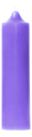 Свеча декоративная гладкая Фиолетовая