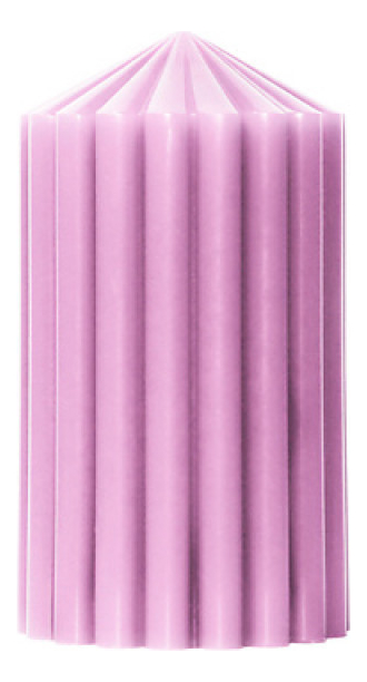 Свеча декоративная фактурная Сиреневая: свеча 380г свеча декоративная фактурная розовая свеча 380г