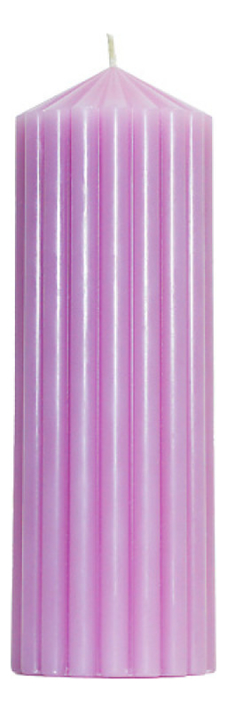 Свеча декоративная фактурная Сиреневая: свеча 620г свеча декоративная фактурная розовая свеча 620г