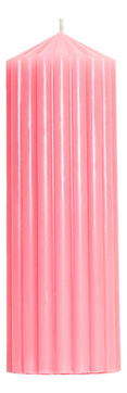 Свеча декоративная фактурная Розовая