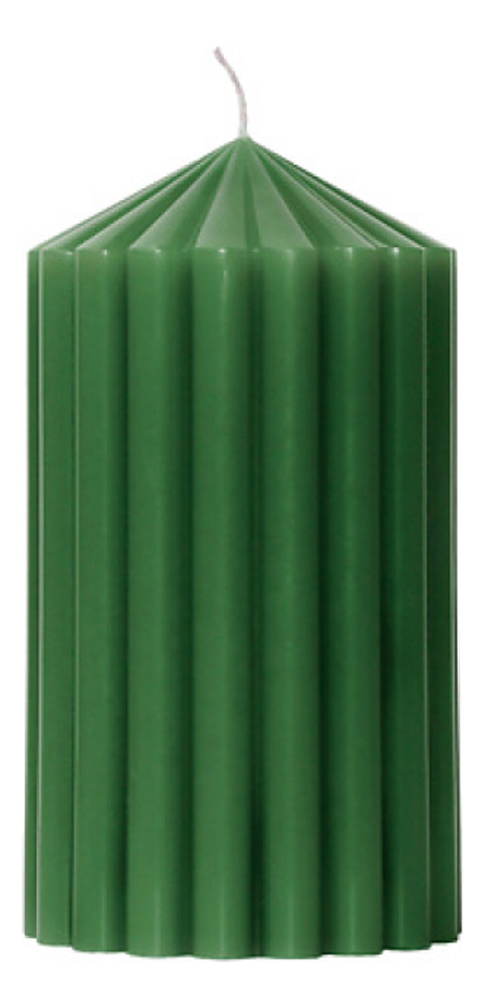 Свеча декоративная фактурная Зеленая: свеча 380г свеча декоративная фактурная зеленая свеча 380г