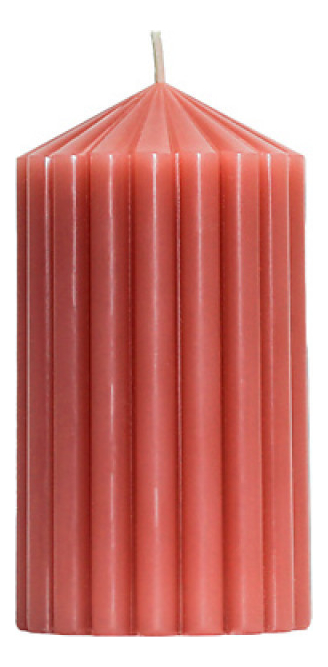 Свеча декоративная фактурная Коралловая: свеча 380г свеча декоративная фактурная розовая свеча 380г