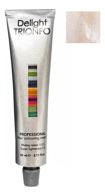 

Стойкая крем-краска для волос Delight Trionfo Hair Colouring Cream 60мл: 12-1 Специальный блондин сандре, Стойкая крем-краска для волос Delight Trionfo Hair Colouring Cream 60мл