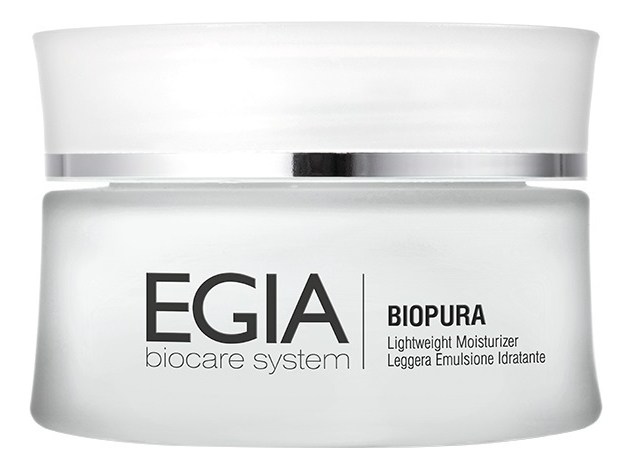 EGIA матирующий легкий крем для лица biopura lightweight moisturizer ...