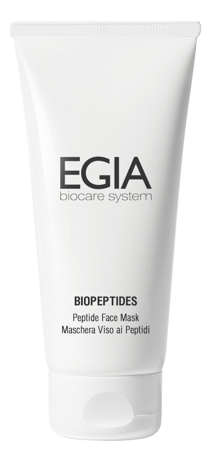 Маска для лица с пептидным комплексом Biopeptides Peptide Face Mask 100мл egia biopeptides peptide face сream крем омолаживающий с пептидным комплексом для лица 50 мл