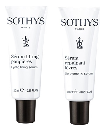 

Набор (сыворотка-флюид д/кожи вокруг глаз Serum Lifting Paupieres 20мл + сыворотка-бальзам д/губ Serum Repulpant Levres 20мл)