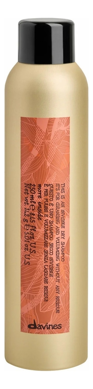 Невидимый сухой шампунь для волос More Inside Dry Shampoo 250мл