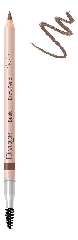 

Карандаш для бровей Basic Brow Pencil 1,1г: No 02, Карандаш для бровей Basic Brow Pencil 1,1г