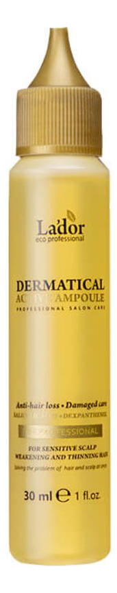 

Увлажняющий филлер для волос Dermatical Active Ampoule: Филлер 30мл, Увлажняющий филлер для волос Dermatical Active Ampoule
