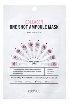 Ампульная маска с коллагеном Collagen One Shot Ampoule Mask 22мл
