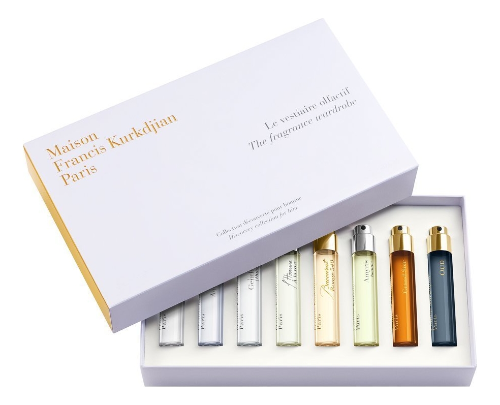 

Discovery Collection Pour Homme: парфюмерная вода 8*11 мл (Aqua Universalis + L'Homme A la Rose + Baccarat Rouge 540 + Amyris Homme + Gentle Fluidity Silver + Aqua Celestia Forte + Grand Soir + Oud Satin Mood), Discovery Collection Pour Homme