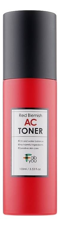 Тонер для проблемной кожи Red Blemish Ac Toner 100мл тонер для проблемной кожи ac clean saver toner 100мл