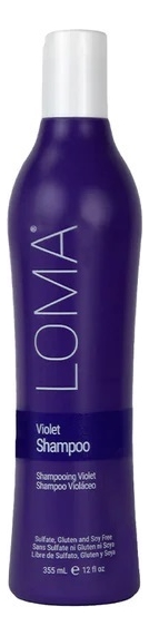 Фиолетовый шампунь для волос с ароматом ванили и красного апельсина Violet Shampoo: Шампунь 355мл