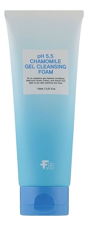 Гель-пенка для умывания с экстрактом ромашки pH 5.5 Chamomile Gel Cleansing Foam 150мл