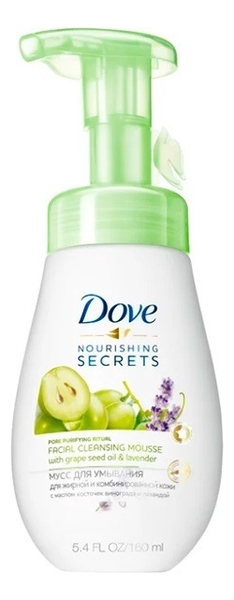 

Мусс для умывания с маслом косточек винограда Nourishing Secrets 160мл