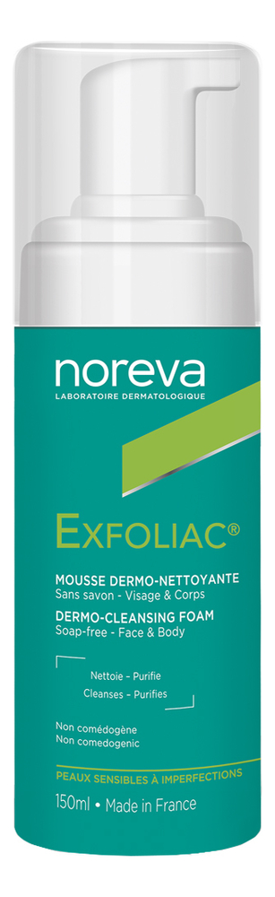 

Очищающая пенка для лица Exfoliac Mousse Demo-Nettoyante 150мл