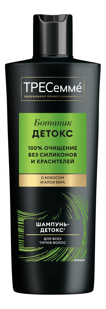 

Шампунь-детокс для волос Botanique Detox: Шампунь 400мл, Шампунь-детокс для волос Botanique Detox