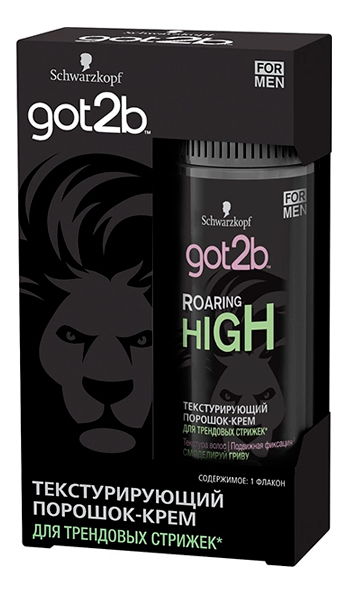 

Текстурирующий порошок-крем для укладки волос Men Roaring High 15г