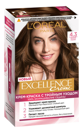 L'oreal Крем-краска для волос Excellence Creme 270мл