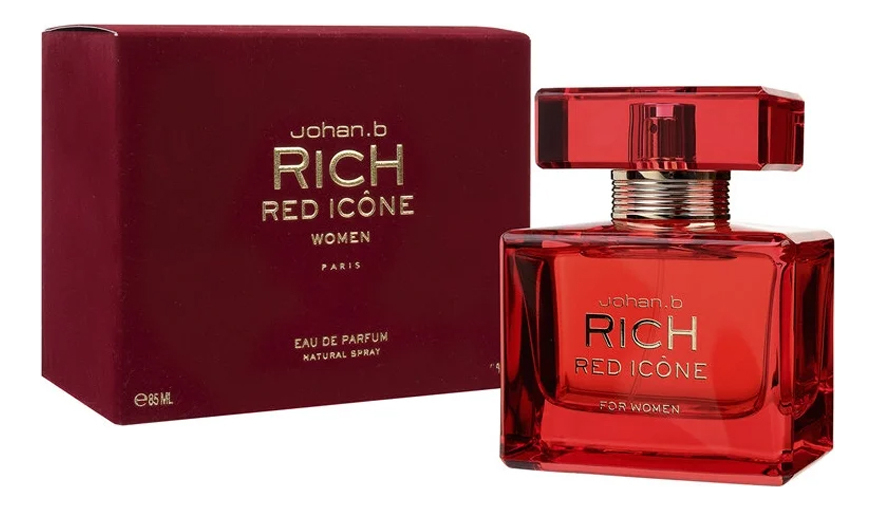 

Rich Red Icone Women: парфюмерная вода 85мл, Rich Red Icone Women