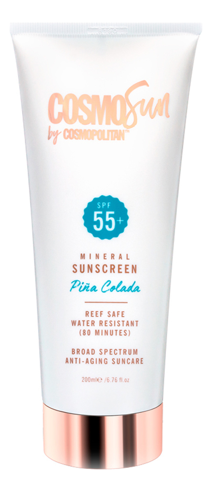 

Солнцезащитный крем для тела Mineral Sunscreen Pina Colada SPF55+ 200мл