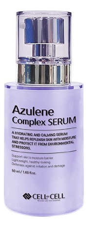 Азуленовая сыворотка для лица с пептидами Azulene Complex Serum 50мл